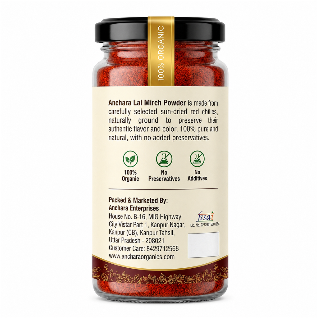 Anchara Lal Mirch Powder (Red Chili) — 125g